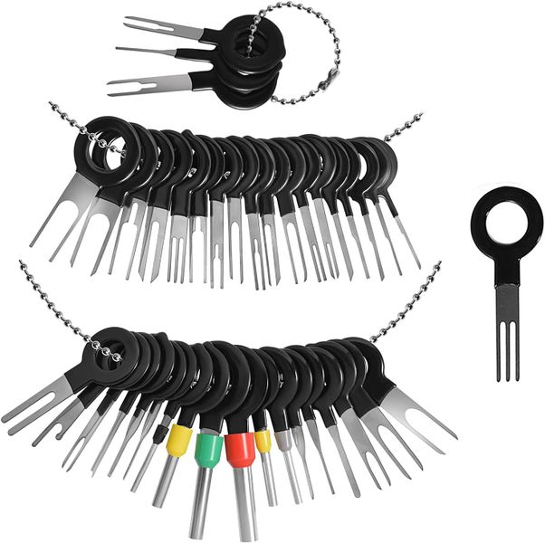 39-Piece Steel Automotive Terminal Removal Tool Kit
