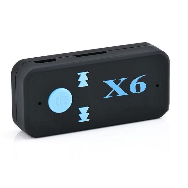 Car Wireless Bluetooth (X6) Aux Audio Receiver Hand Free