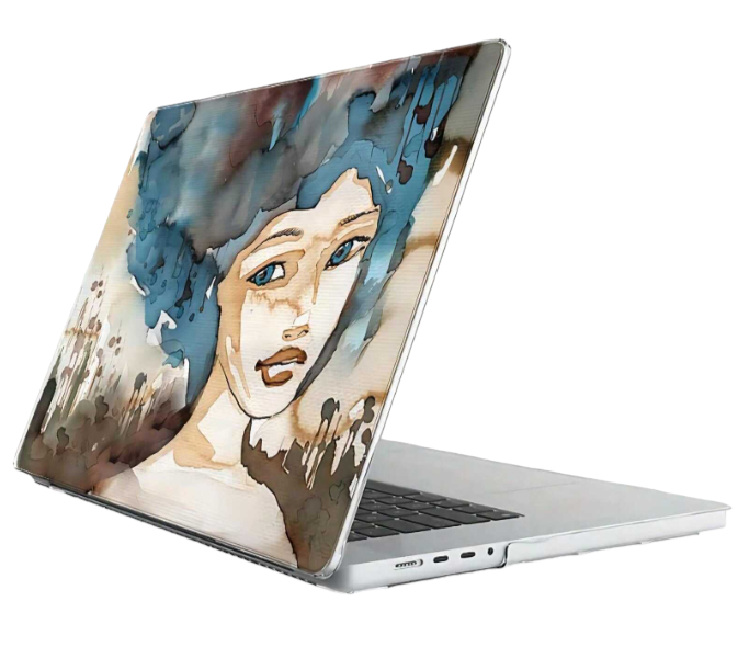 Water Colour Art Printed Hard Shell Protective Case For MacBook Air 15 M3