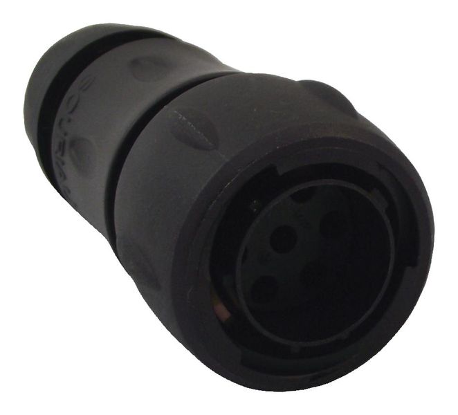 Eaton (UTS6JC104S) Circular Connector, Straight Plug, 4 Contacts