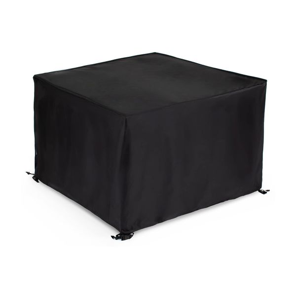 Deluxe Extra Heavy Duty Waterproof Rattan Cube Set Cover with Lining Square