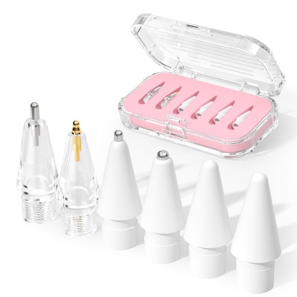 Replacement Pencil Tips Compatible With App Pencil Pro/USB-C/ 1st / 2nd Gen
