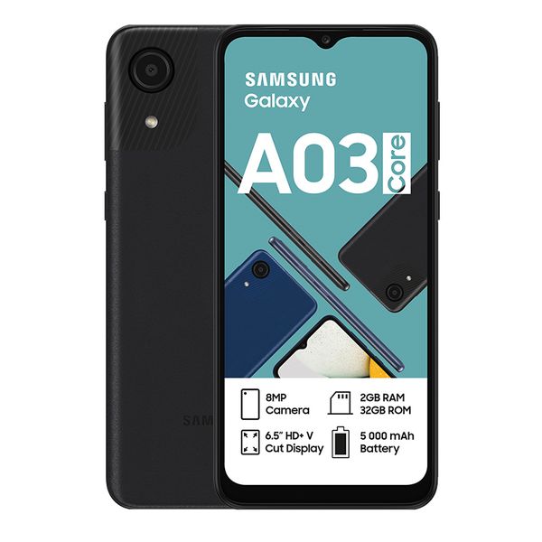 Samsung Galaxy A03 Core Dual Sim 32GB - Black