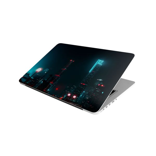 Laptop Skin/Sticker - Neon City Night