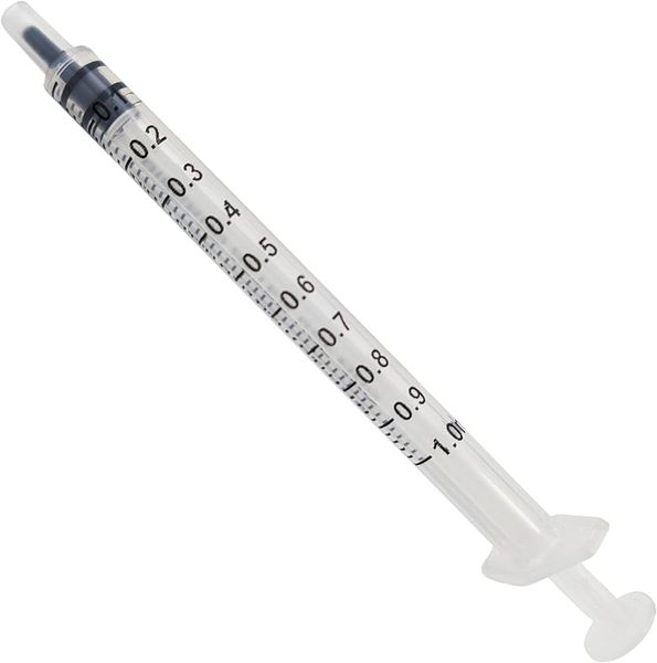 Syringe Hypodermic Concentric Nozzle - Saclin 1ml {100s}