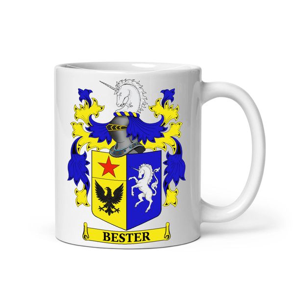 Bester Family Crest Coffee Mug