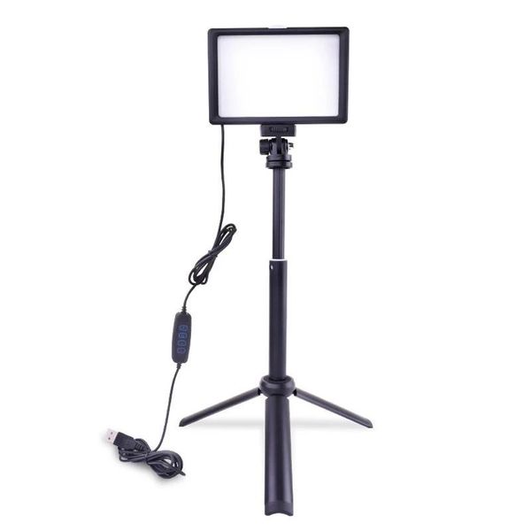 LED Fill Light Photography Lamp with Extendable Tripod Vlogging Kit