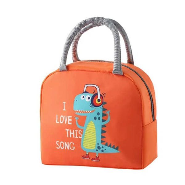 I Love This Song Lunch Bag - Orange
