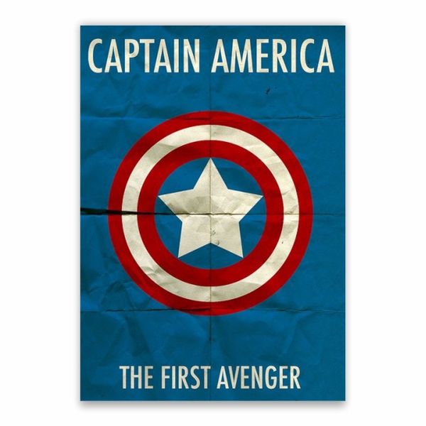 Captain America First Avenger Poster - A1