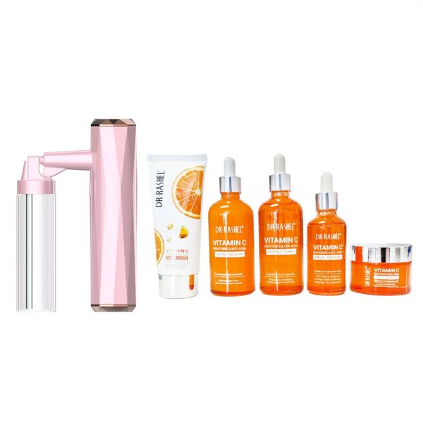 Nano Oxygen Injection Hydrating Mist Sprayer with Vitamin C 5 Piece Set