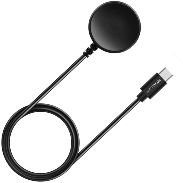 TechByte Charger for Samsung Galaxy Watch 7/6/5/4/3/Active 2 - USB-C / 1m