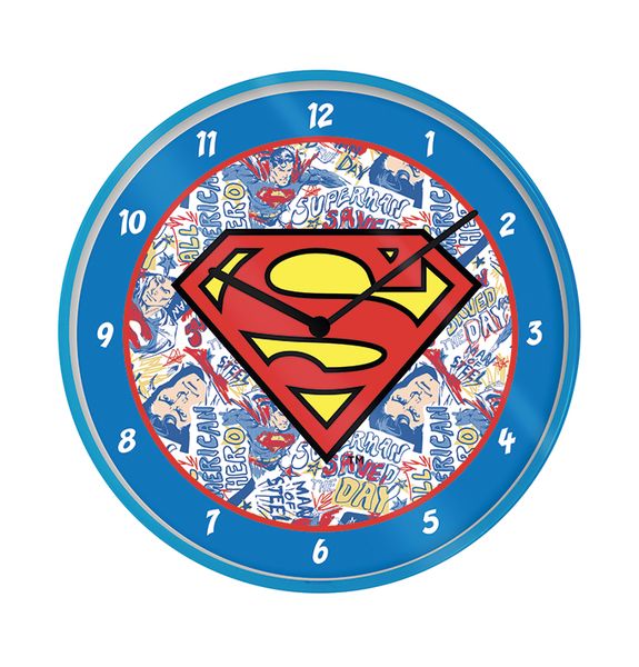 Superman - Logo Wall Clock