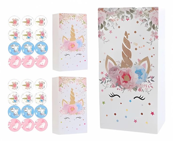 Sparkle and Shine with Our 24-Piece Unicorn Themed Party Favors!