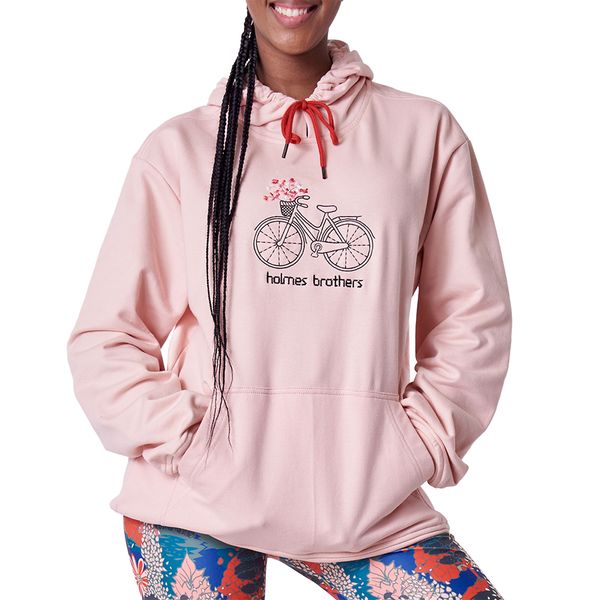 Holmes Bros-Ladies-Bicycle Hoody-Peach