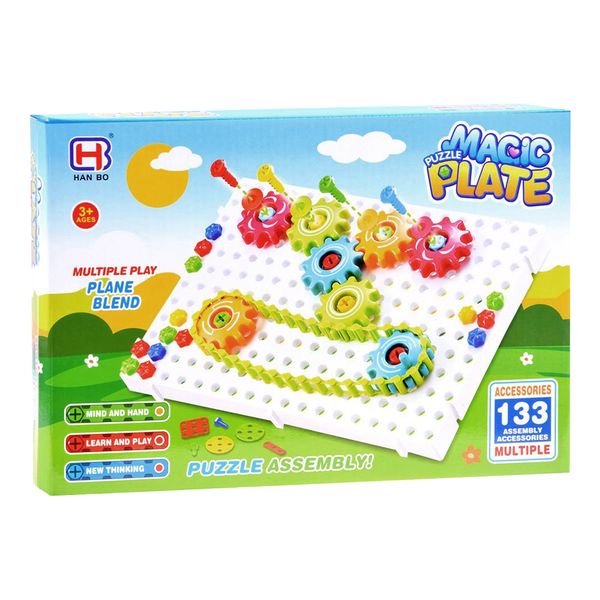 Dynamic Magic Plate Puzzle Toy