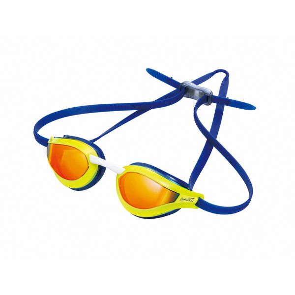 Saeko Carina Adult Goggles - Blue &amp; Yellow