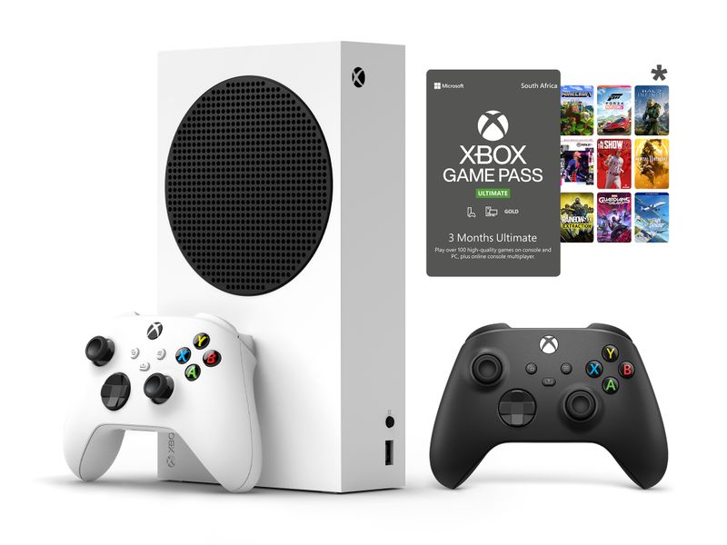 Xbox Series S Console + Additional Carbon Black Controller