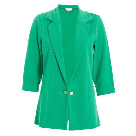 Quiz deals green blazer