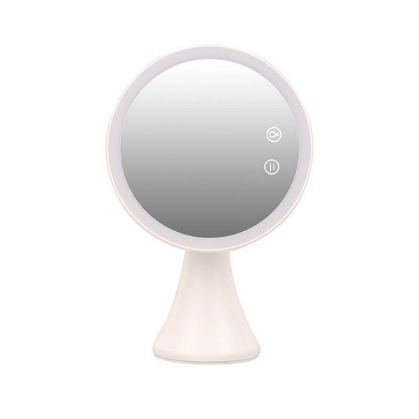 Portable Rotating Desk Lamp Lighted LED Cosmetic Makeup Mirror