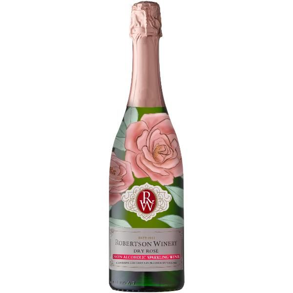 Robertson Winery |Non-Alcoholic Dry Sparkling Rose |6 x 750ml