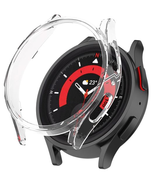 Case Frame Compatible With Samsung Galaxy Watch 5 Pro (45mm) - Clear