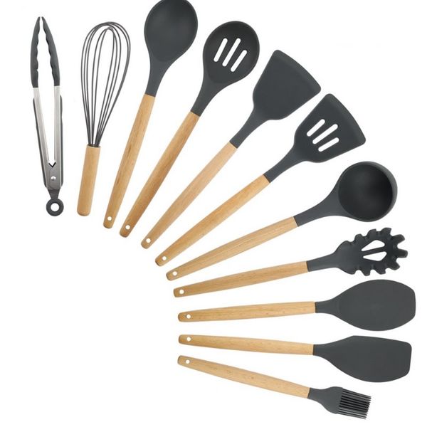 Kitchen Silicone Utensil Set 11 pieces