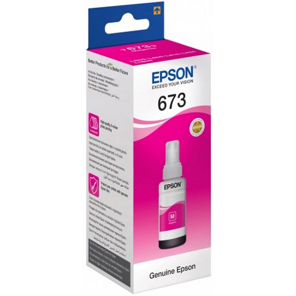 Epson ink bottle T6733 Magenta