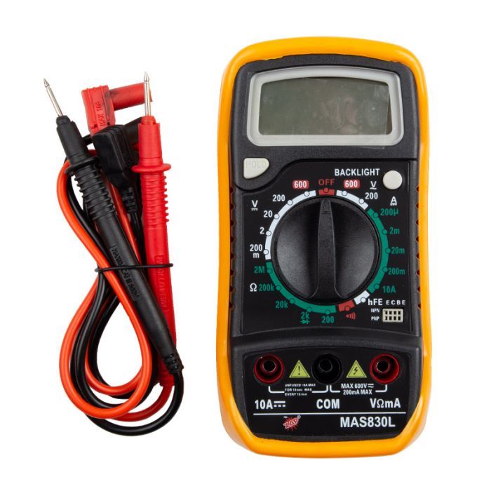 Multimeter mas830l digital 2 pack buy online in south africa