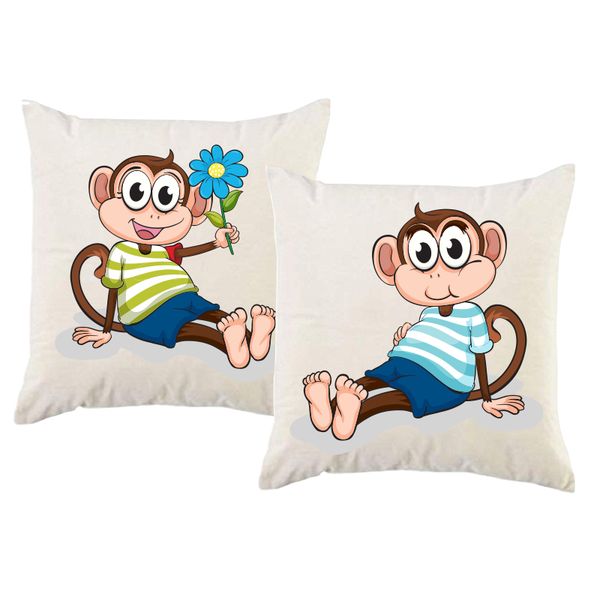PepperSt – Scatter Cushion Cover Set – Lazy Monkeys