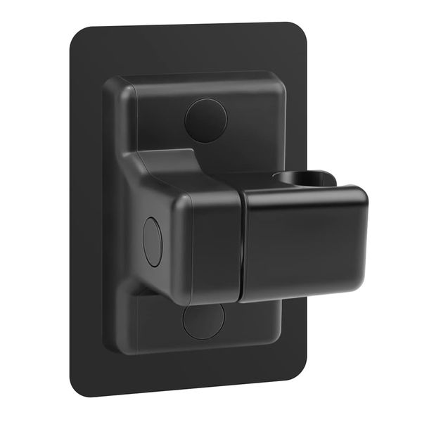 Shower Rotating Bracket Adjustable Head No-Hole Installated Holder Bracket