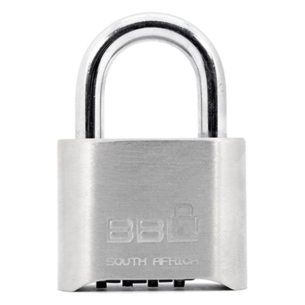 50mm Combination Padlock - Zinc (Pack of 5)