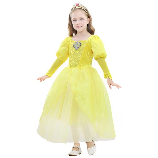 Lemon Seashell Princess Dress