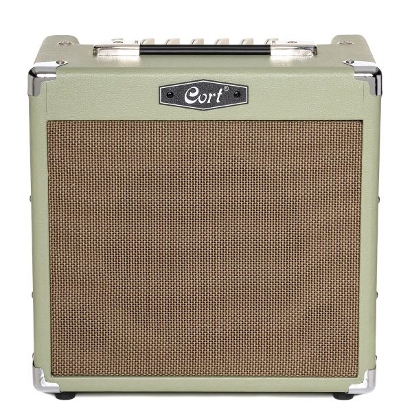 Cort CM15R PG - 15w Electric Guitar Amplifier - Pastel Green
