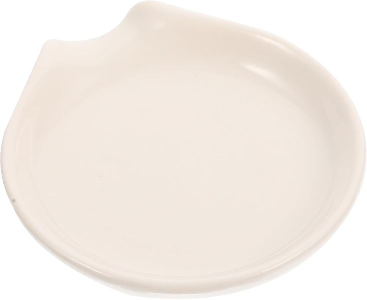Heat-resistant Ceramic Spoon Rest Sturdy Utensil Holder Countertop