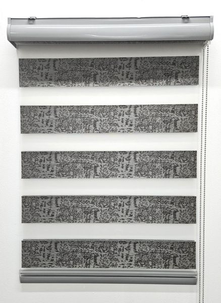 Voil Centre - 60cm(W) x 180cm(L) Marble Zebra Blinds