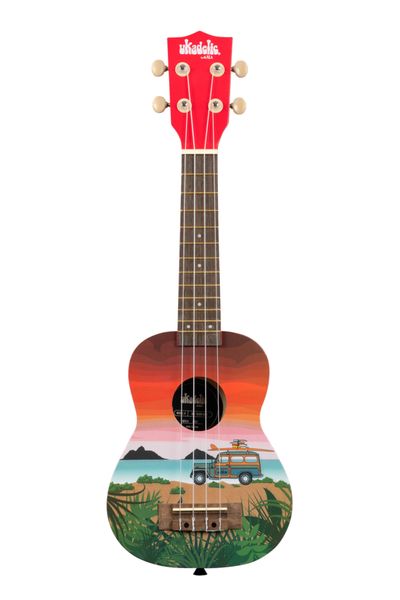 Kala Ukadelic Wood Safari Soprano Ukulele
