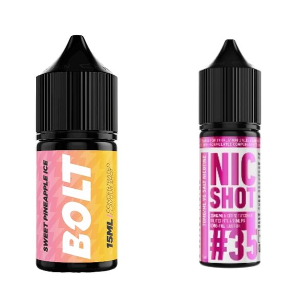 Bolt Longfill Combo Pack 30ml - Sweet Pineapple Ice 35MG