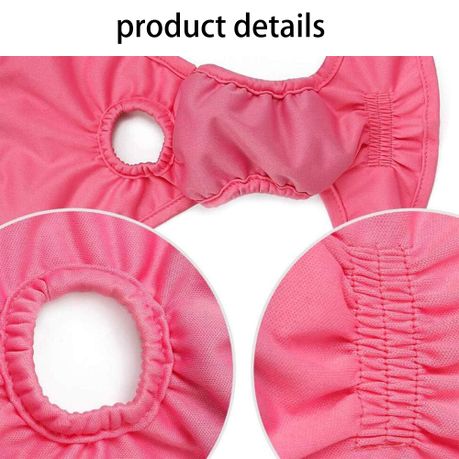Reusable Female Dog Diapers, Dog Cotton Pants Puppy Underwear Female  Physiological Pants Pet Sanitary Diaper