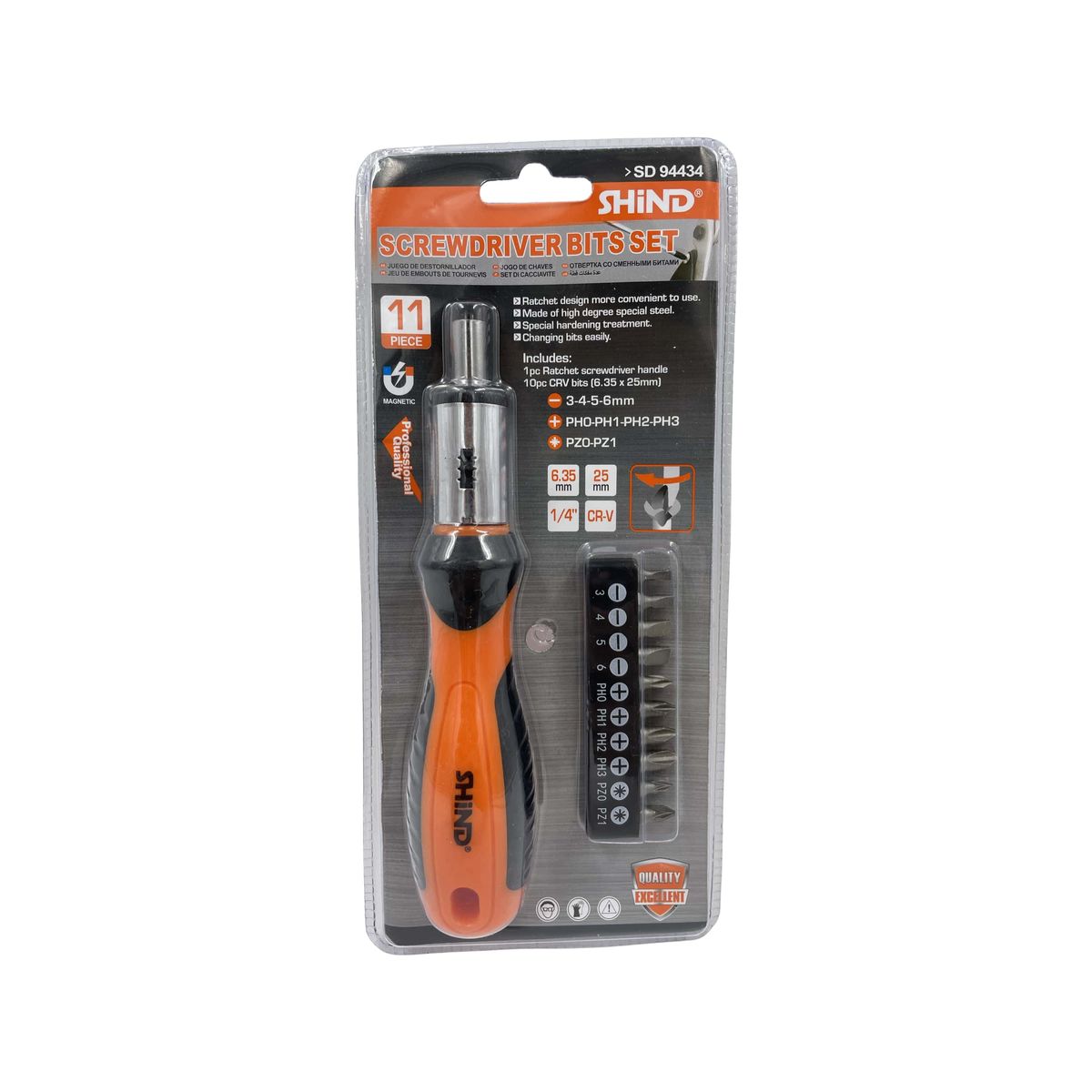 Shind 11 Piece Screwdriver and Bits Set Shop Today. Get it Tomorrow