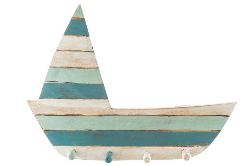 Ilanga Trading - Boat Hook Hanger for Hanging Stuff - Blue