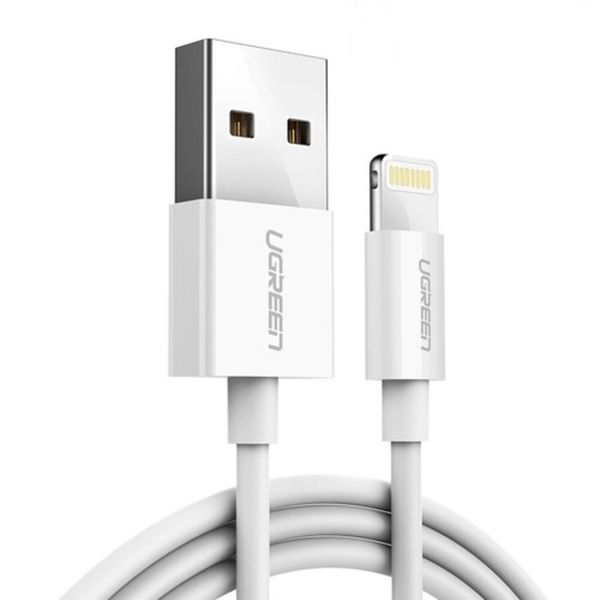 UGREEN USB-A to Lightning Cable 1m - White