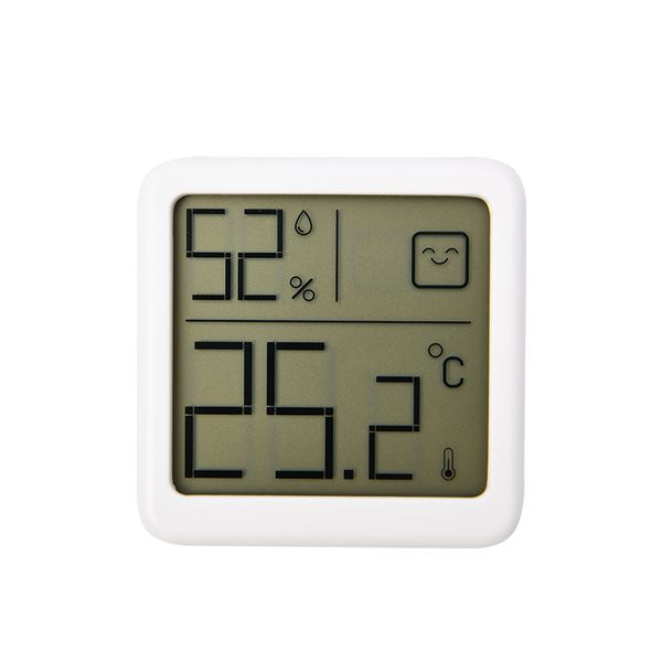 DELI 1 PCS Digital Thermometer Hygrometer -9.9 to 50 Indoor Use