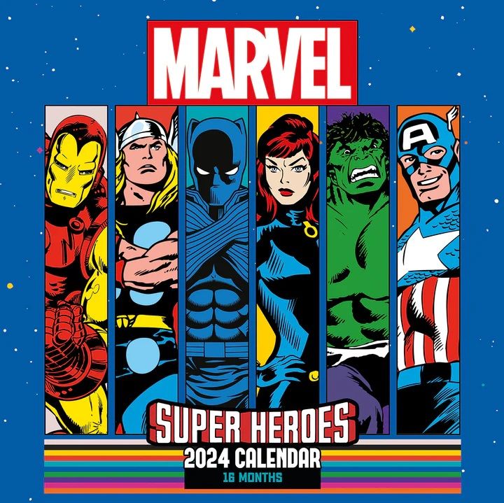 Marvel 2024 Square Wall Calendar Shop Today. Get it Tomorrow