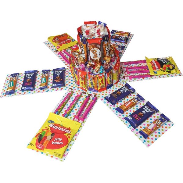 ChocoBurst | 3-Layer Mega Chocolate Tower Explosion Box | Gift Hamper