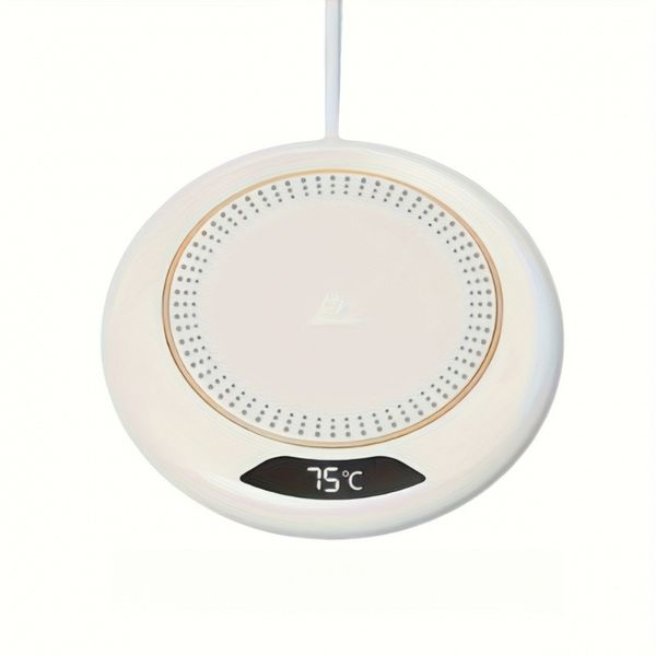 Smart Coffee Cup Warmer - 3-Level Temperature Pad for Desk &amp; Office