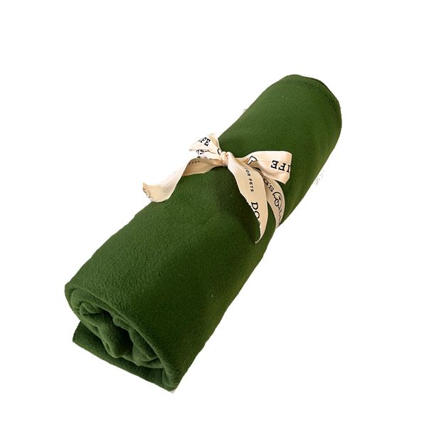 Polar Fleece Blanket Hunter Green
