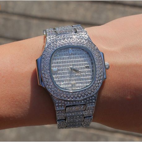 Iced out 2025 nautical watch