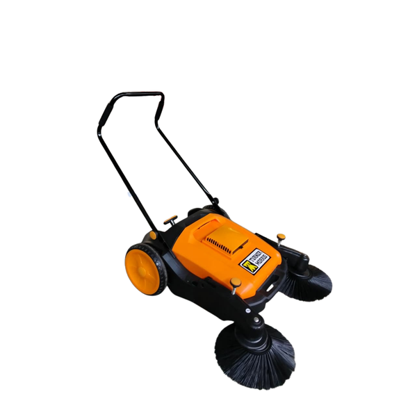 Turner Morris Walk Behind Push Sweeper Twin Brush