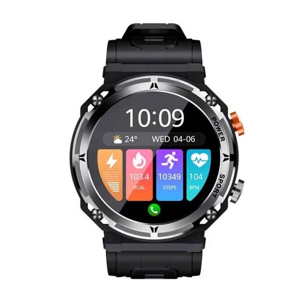 Sports Smart Watch for Men, Waterproof IP67, Heart Rate, health monitoring