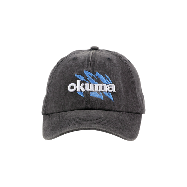 Stonewash Fishing Cap - Black image